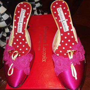 VINTAGE CHRISTIAN LACROIX SHOES